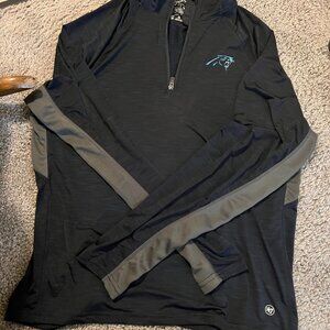 Mens lightweight long sleeve Carolina Panthers Pullover